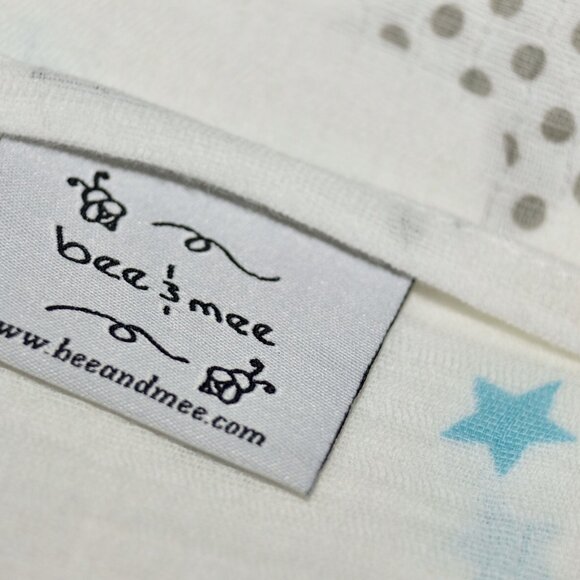 Bee & Mee Bamboo Muslin Swaddle Blanket - NEW - Picture 3 of 4